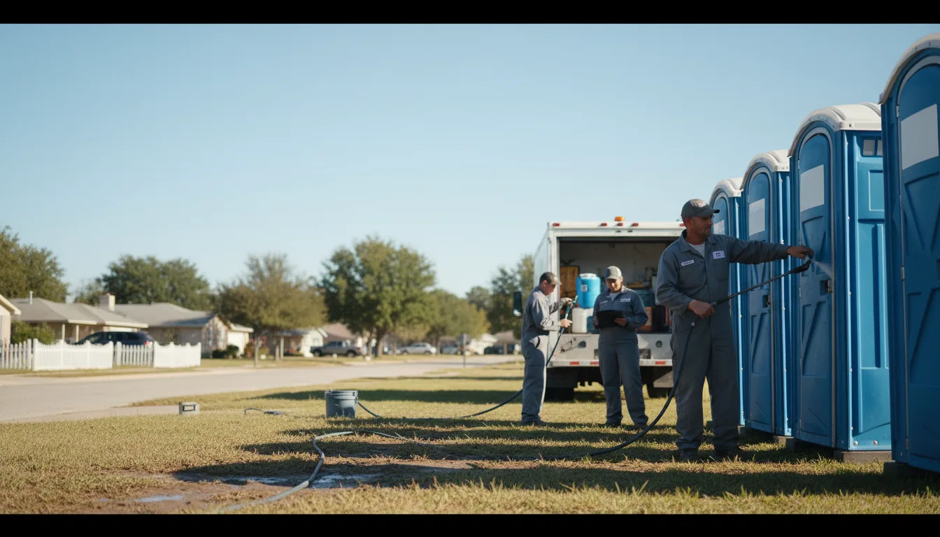 Long-Term Portable Toilet Rental in Clare, MI near me
